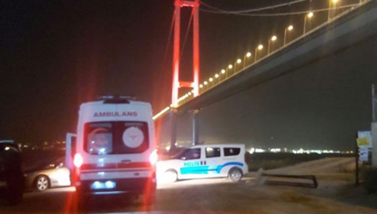 Aracını durdurup Osmangazi Köprüsü’nden atladı