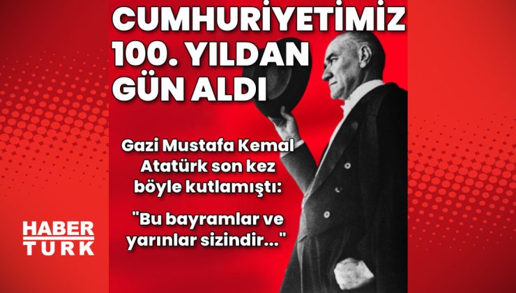 Cumhuriyet’in 99’uncu yıldönümü kutlu olsun!