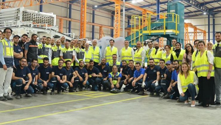 Eczacıbaşı Kazablanka’da paklık kâğıdı fabrikası açtı