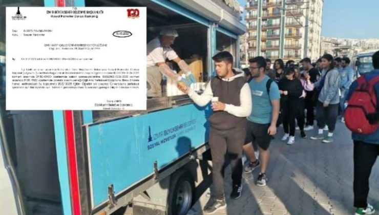 İzmir Büyükşehir Belediyesi’nden KÇÜ Rektörlüğü’ne ‘yemek’ karşılığı: Resmi yazıya cevap verilmedi!