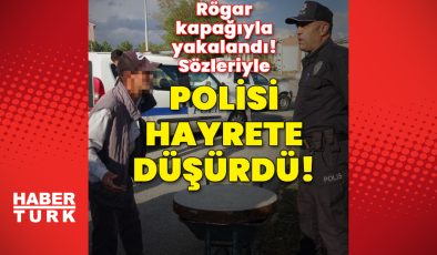 Rögar kapağıyla yakalandı! Sözleriyle polisi hayrete düşürdü