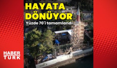 Vaniköy Camisi küllerinden doğuyor! Yüzde 70’i tamamlandı