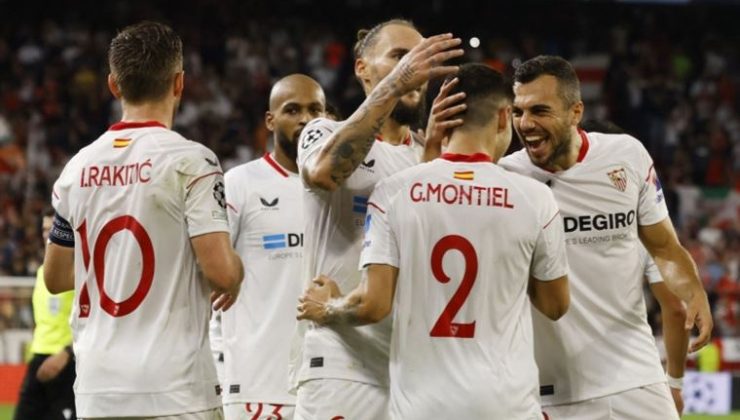 UEFA Şampiyonlar Ligi’nde Sevilla, Kopenhag’ı 3 golle geçti!