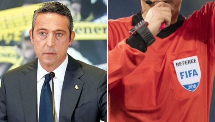 Fenerbahçe Kulübü Lideri Ali Koç: ‘Kulüp lideri ile tavla oynayan hakem var’