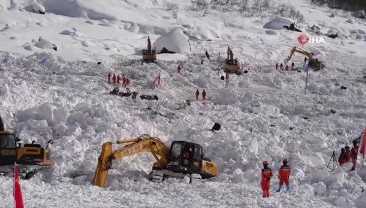 Çin’de çığ faciası! Günlerdir süren arama kurtarma çalışmaları sona erdi, çok sayıda ölü var