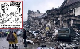 Fransız Charlie Hebdo dergisi, 10 ilimizi yıkan depremle alay etti! Sosyal medya ayağa kalktı