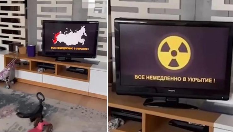 Rusya’da siber terör! TV ve radyo yayınları hacklenerek sahte ‘nükleer saldırı’ uyarısı yapıldı
