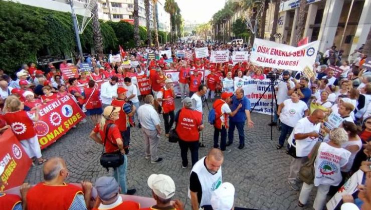 İzmir’de CHP önderliğinde zamlara karşı miting