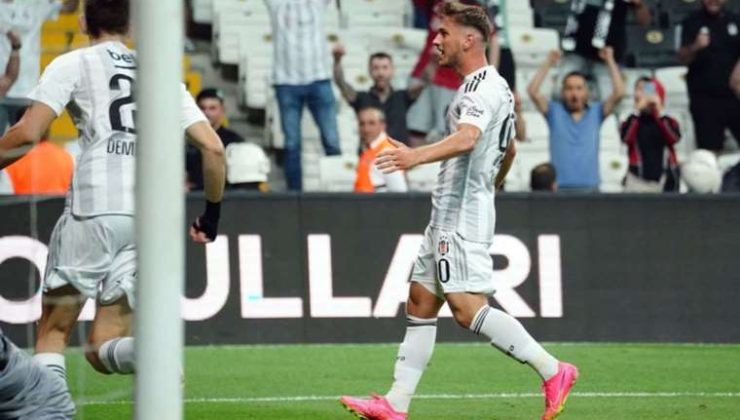 Semih Kılıçsoy, Beşiktaş forması ile ilk golünü kaydetti