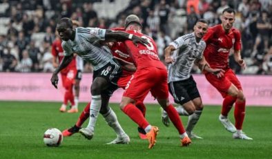 Beşiktaş kendi evinde kayıp: Beşiktaş 1-1 Pendikspor