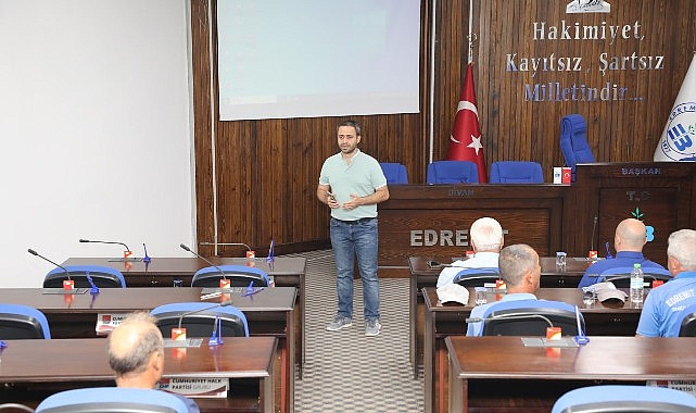 Edremit Belediyesi’nde hizmet içi eğitim programları sürüyor